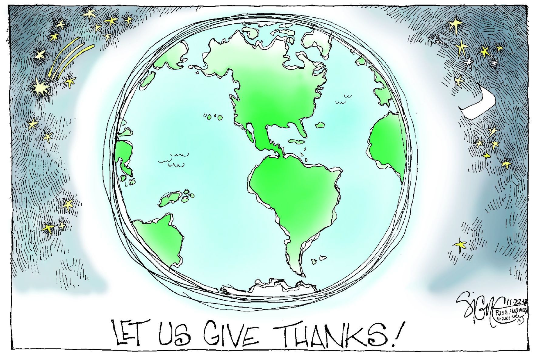 Signe Wilkinson Cartoon